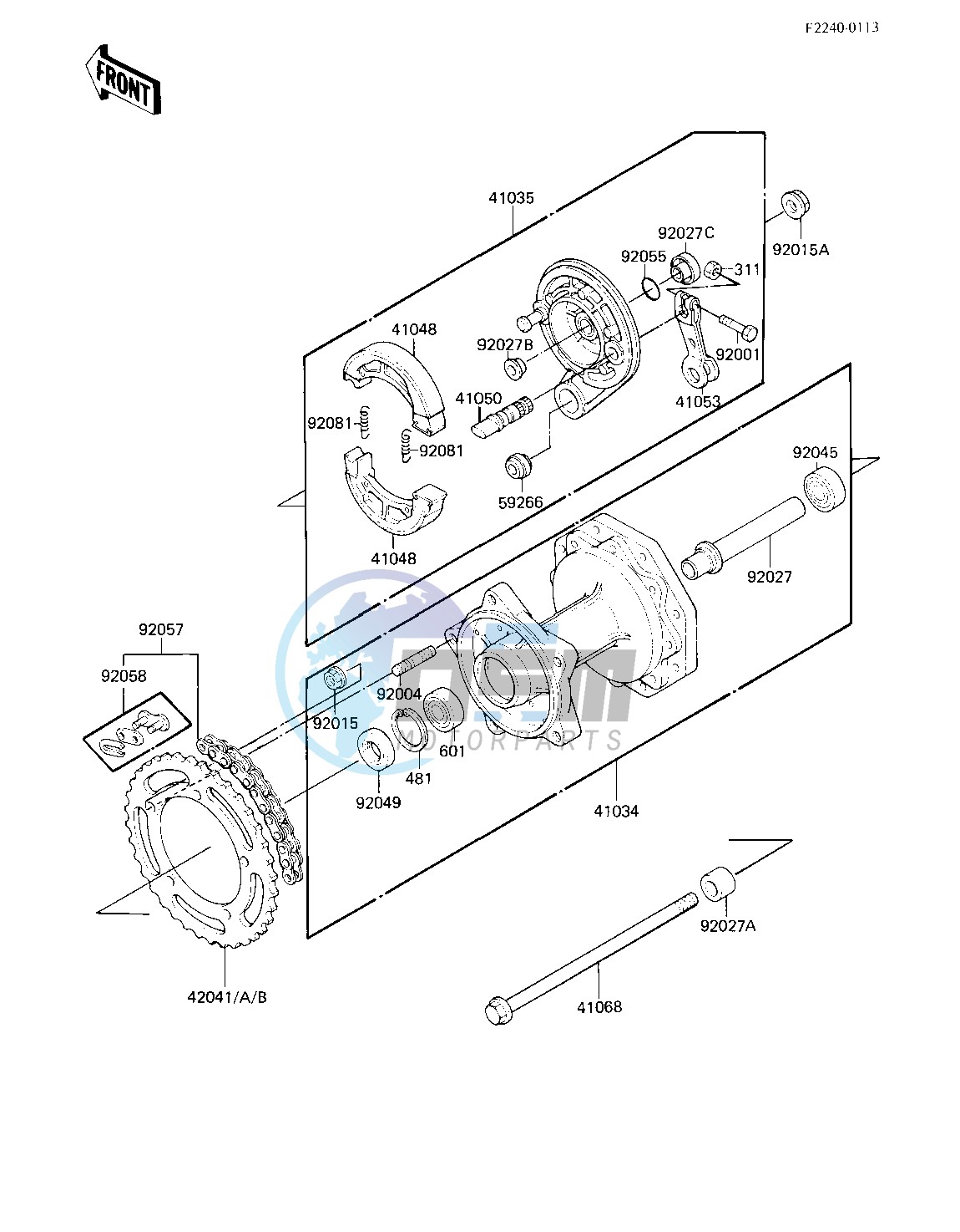 REAR HUB_BRAKE_CHAIN