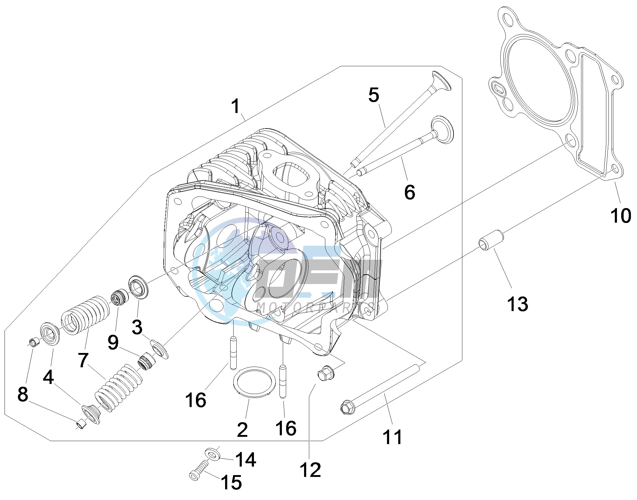 Head unit - Valve