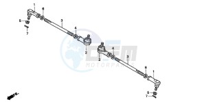 TRX350TE FOURTRAX ES drawing TIE ROD