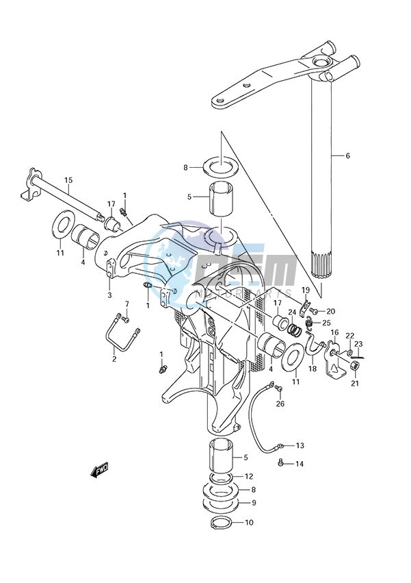 Swivel Bracket (DF 250S)