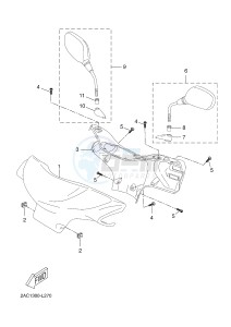 YN50FMU NEO'S 4 (B261 B261) drawing COWLING 1