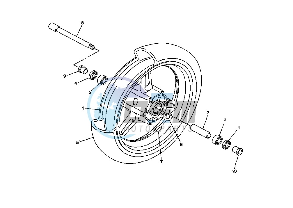 FRONT WHEEL