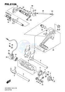 GSX-1300R ABS HAYABUSA EU drawing GEAR SHIFTING