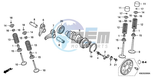 CAMSHAFT/VALVE