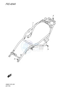 AN650Z ABS BURGMAN EXECUTIVE EU drawing SEAT RAIL