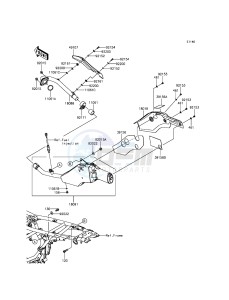 KLX125 KLX125CFF XX (EU ME A(FRICA) drawing Muffler(s)