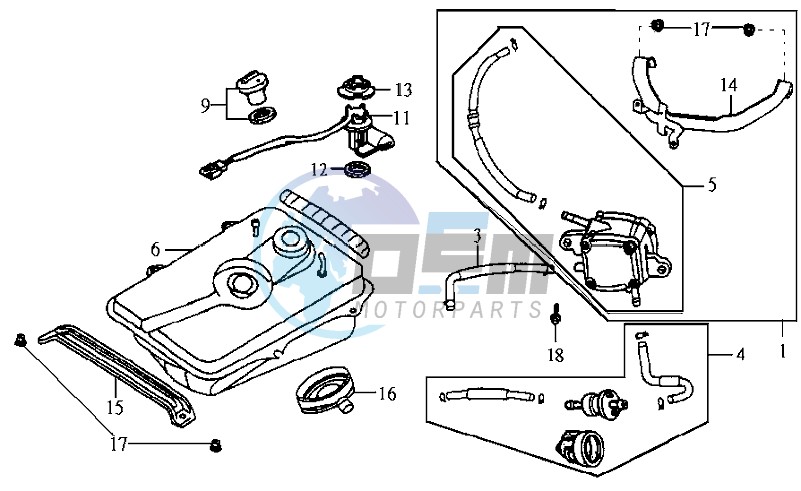 FUEL TANK - FUEL CUT