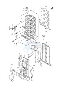 DF 70A drawing Cylinder Head