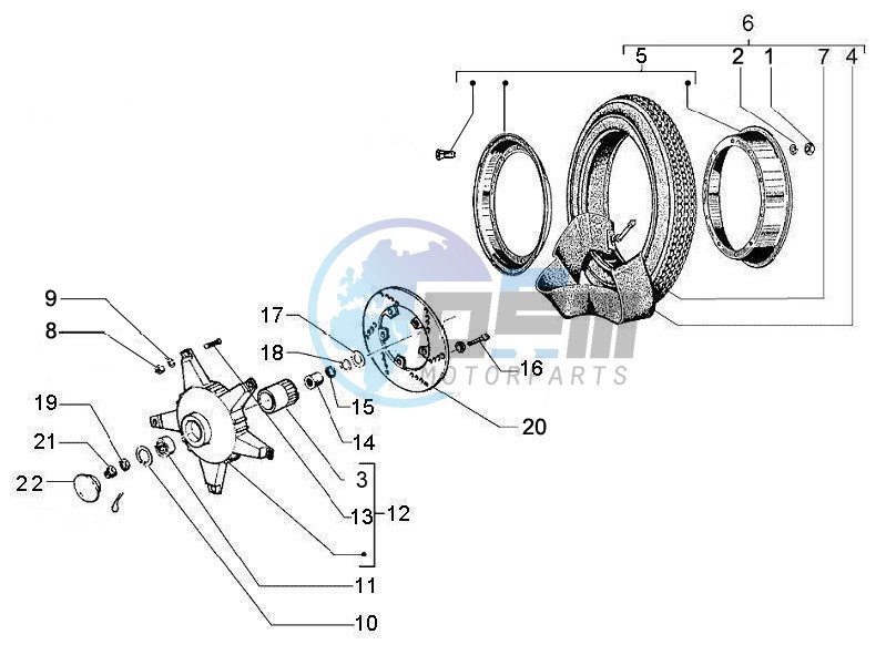 Front wheel