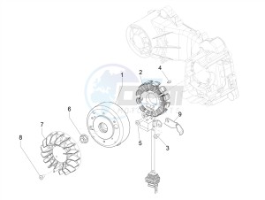 LIBERTY 50 CORPORATE NO ABS E4 (EMEA) drawing Flywheel magneto