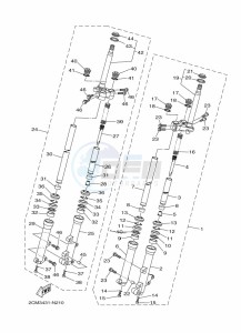 GPD125-A NMAX 125 (BV3C) drawing CRANKCASE COVER 1