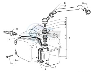 Super Hexagon 180 GTX 12 inch drawing Oil breather valve