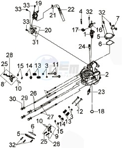 JOYRIDE 200i drawing CYLINDER HEAD CPL