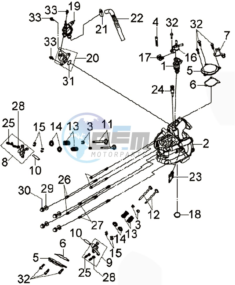 CYLINDER HEAD CPL