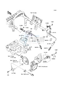 KVF750_4X4 KVF750D8F EU GB drawing Ignition System