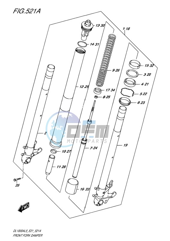 FRONT FORK DAMPER