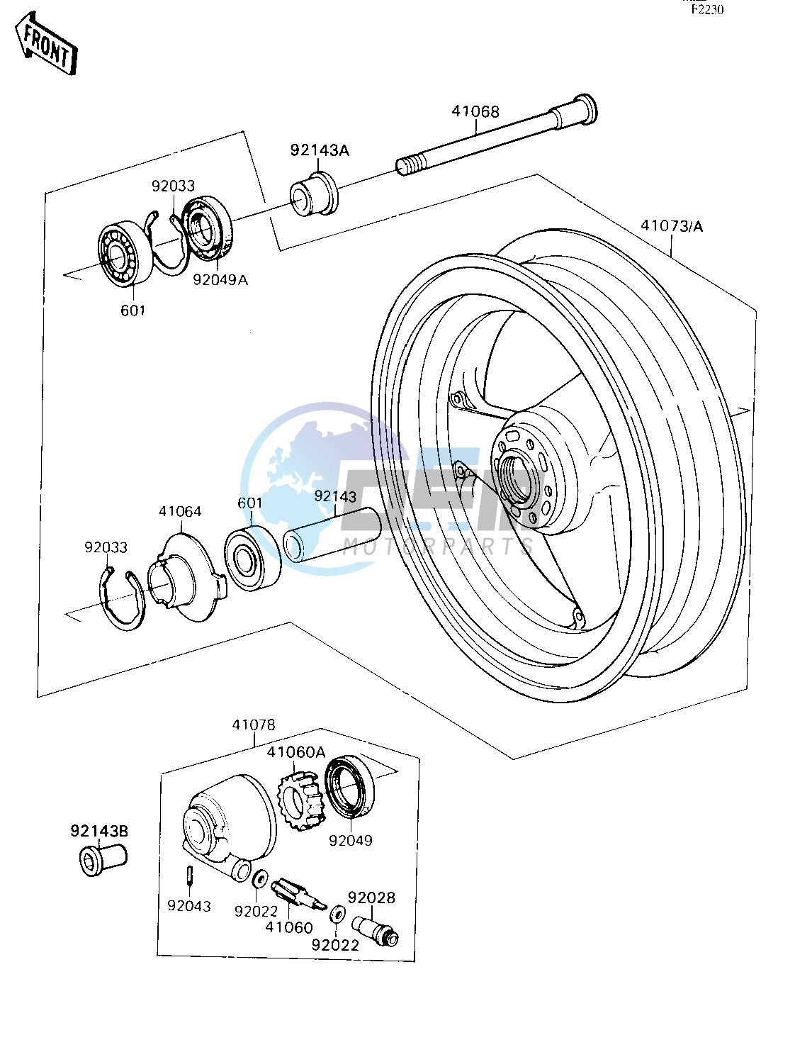 FRONT WHEEL