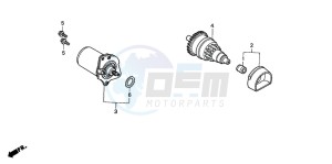 SFX50S drawing STARTING MOTOR