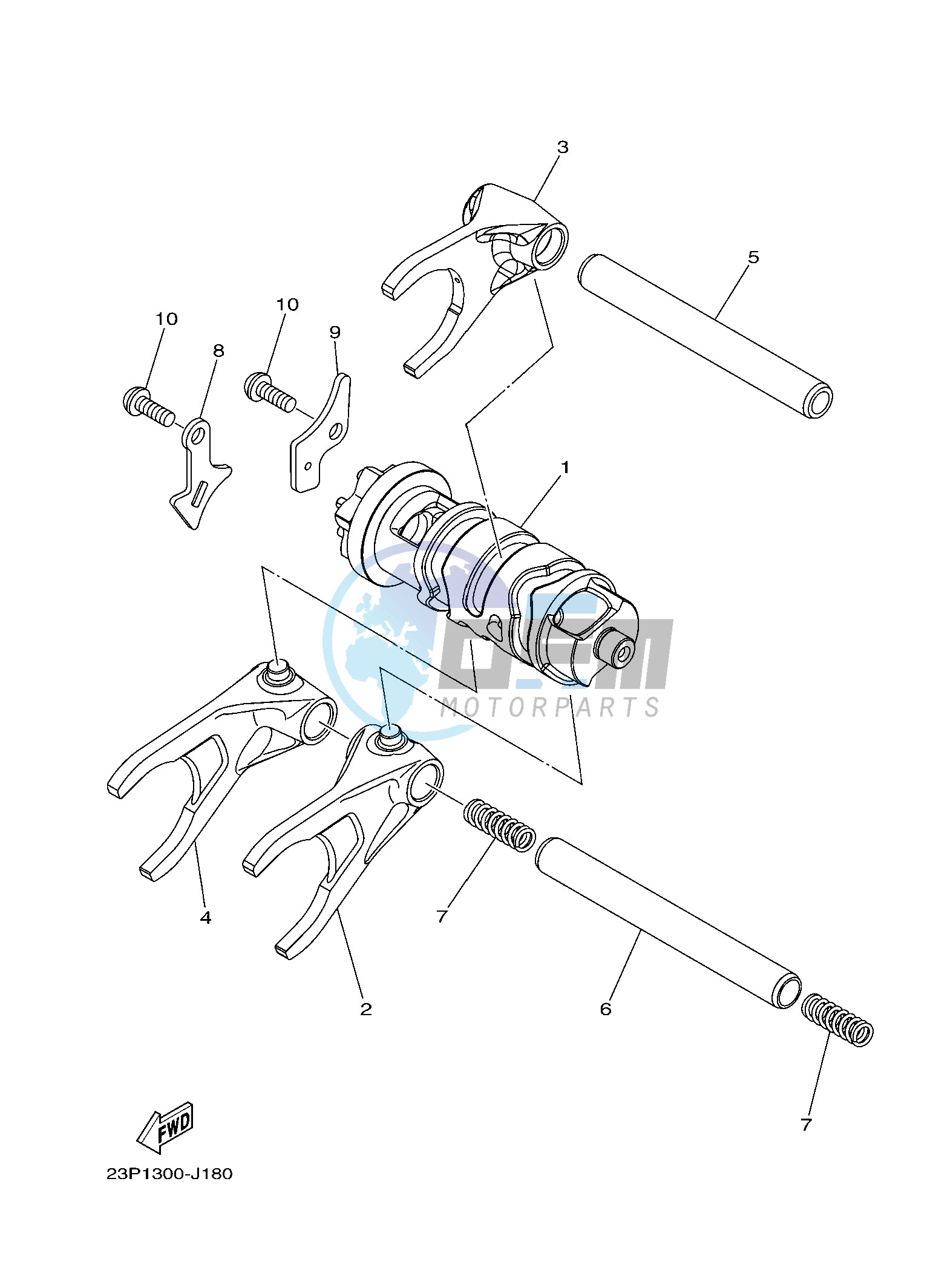 SHIFT CAM & FORK