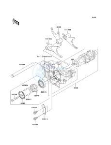 ZR 1200 A [ZX 1200 R] (A1-A3) drawing GEAR CHANGE DRUM_SHIFT FORK-- S- -