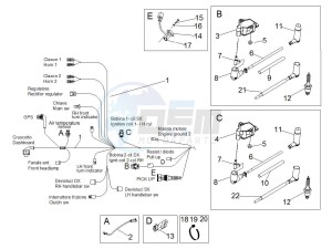 V7 Racer 750 drawing Electrical system I