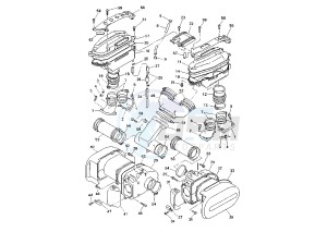 XVZ TF ROYAL STAR VENTURE 1300 drawing INTAKE