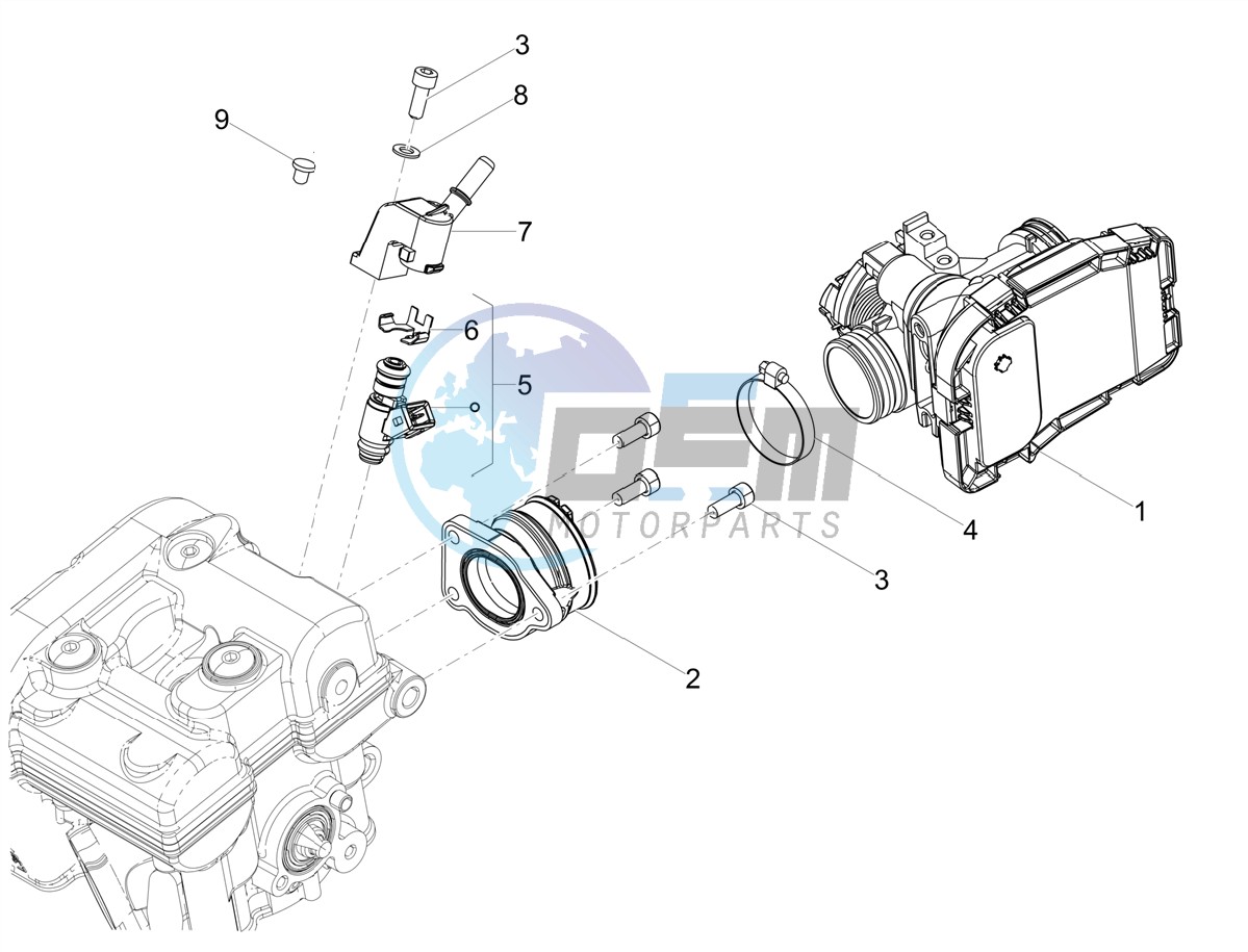 Throttle body