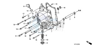 SH1259 Europe Direct - (ED) drawing RIGHT CRANKCASE COVER