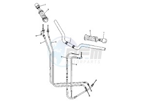 FZS FAZER 1000 drawing STEERING HANDLE