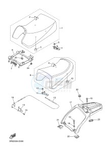 FJR1300A FJR1300A ABS (1CYJ) drawing SEAT