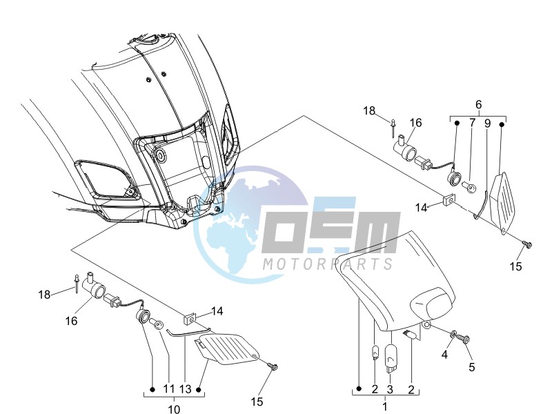 Tail light - Turn signal lamps