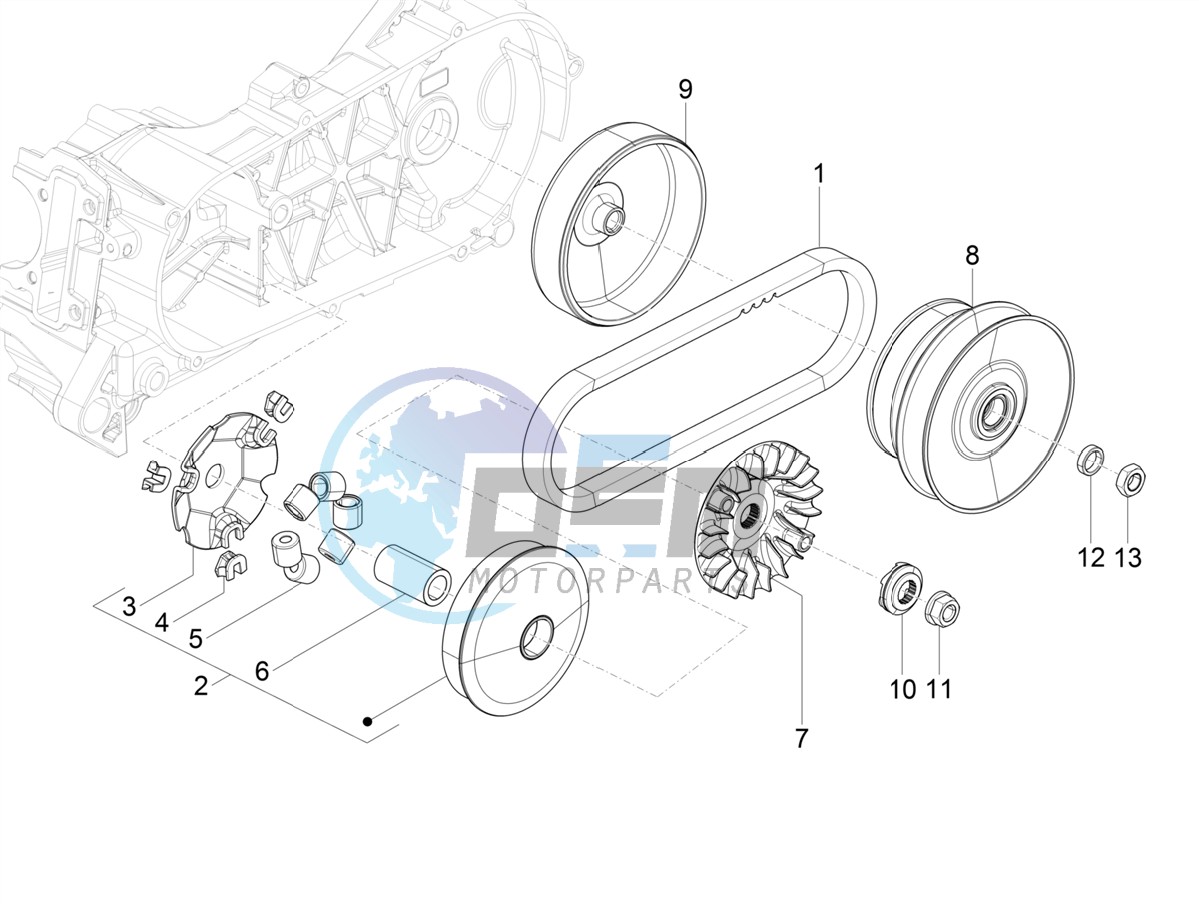 Driving pulley