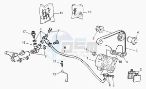 Nevada 750 Base - Club Base/Club drawing Rear brake caliper