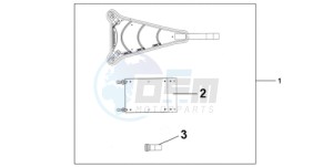 CBR1000RA9 Europe Direct - (ED / ABS) drawing TANK BAG