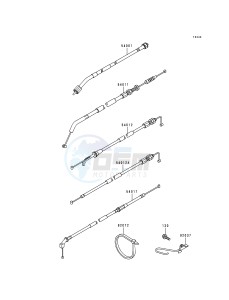 EX 250 F [NINJA 250R] (F6-F9) [NINJA 250R] drawing CABLES