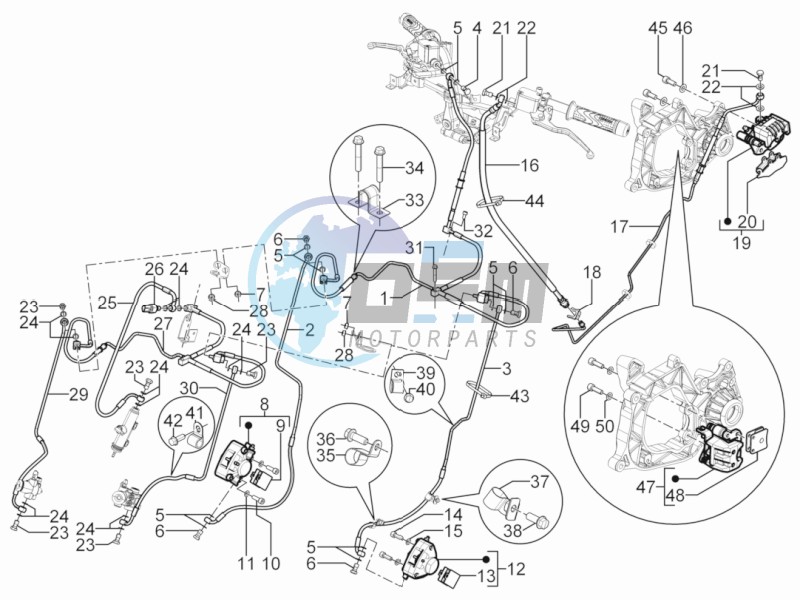 Brakes hose  - Calipers