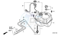 SCV100F9 Australia - (U) drawing FUEL TANK