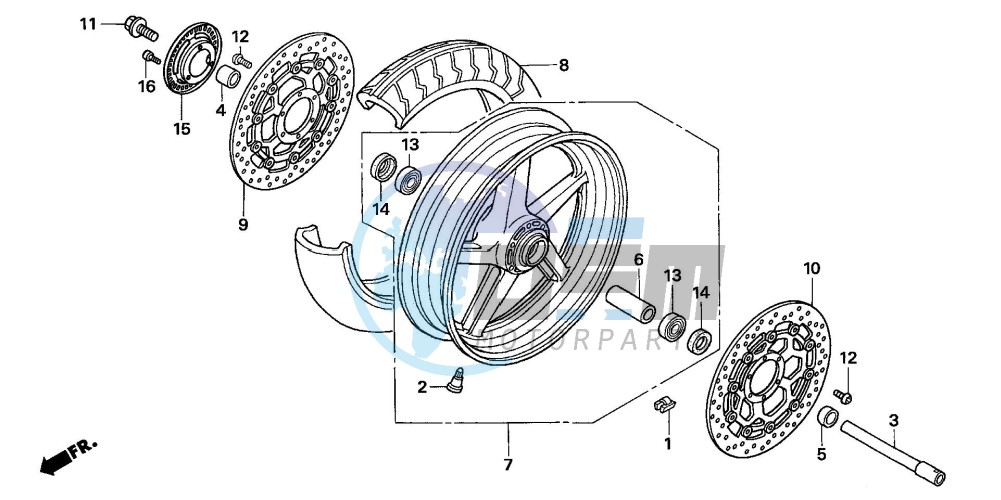 FRONT WHEEL