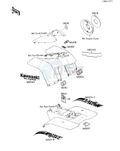 KLF 110 B [MOJAVE 110E] (B1-B2) [MOJAVE 110E] drawing LABELS