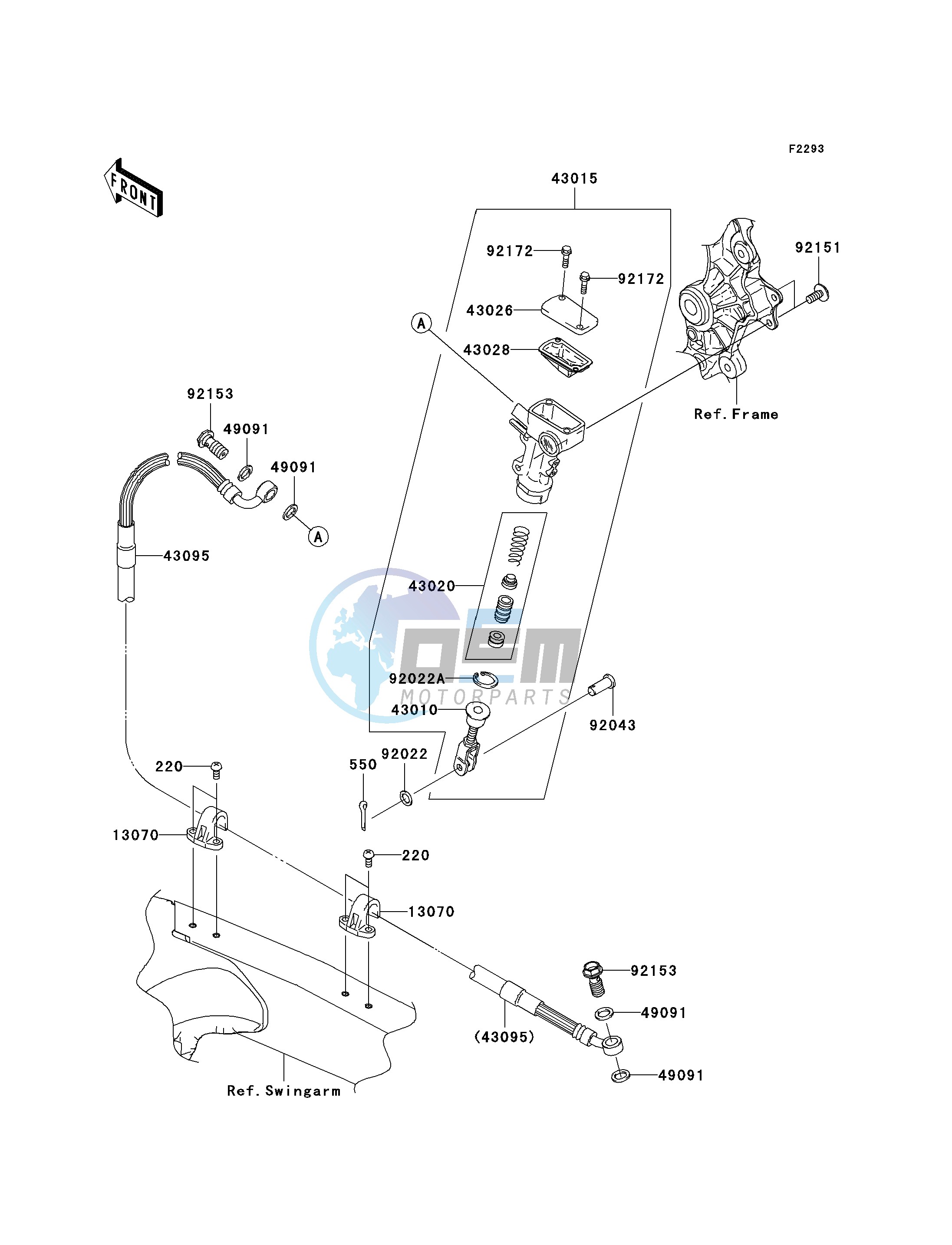 REAR MASTER CYLINDER