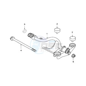 SUM 125 P drawing ENGINEMOUNT