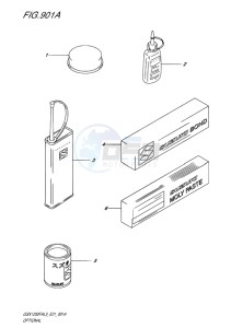 GSX-1250F ABS EU drawing OPTIONAL