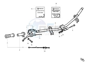 NRG EXTREME 50 drawing Front master cilinder