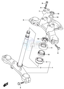 AN650 BURGMAN drawing STEERING STEM