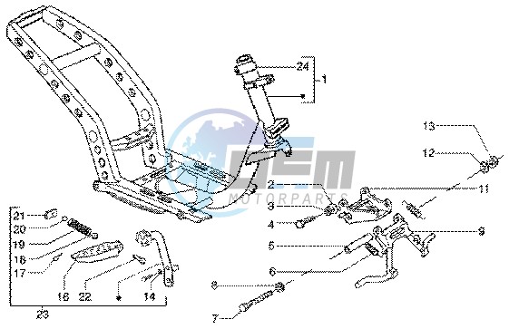 Chassis - Central stand