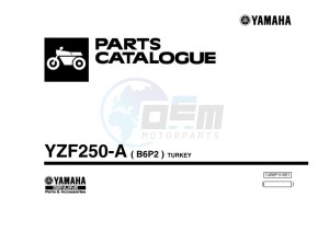 YZF250-A (B6P2) drawing Infopage-1