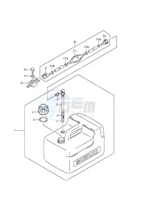 DF 6 drawing Fuel Tank