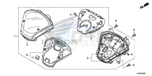 SH125ASE SH125AS UK - (E) drawing METER