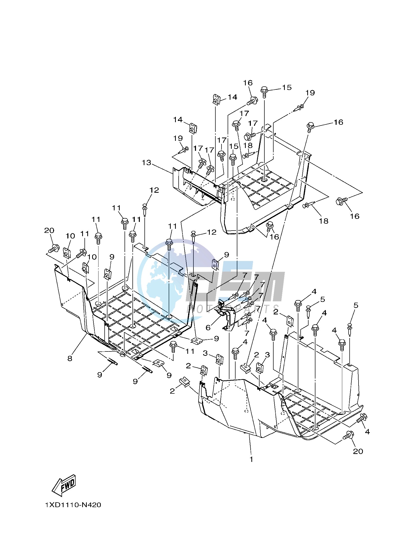 STAND & FOOTREST