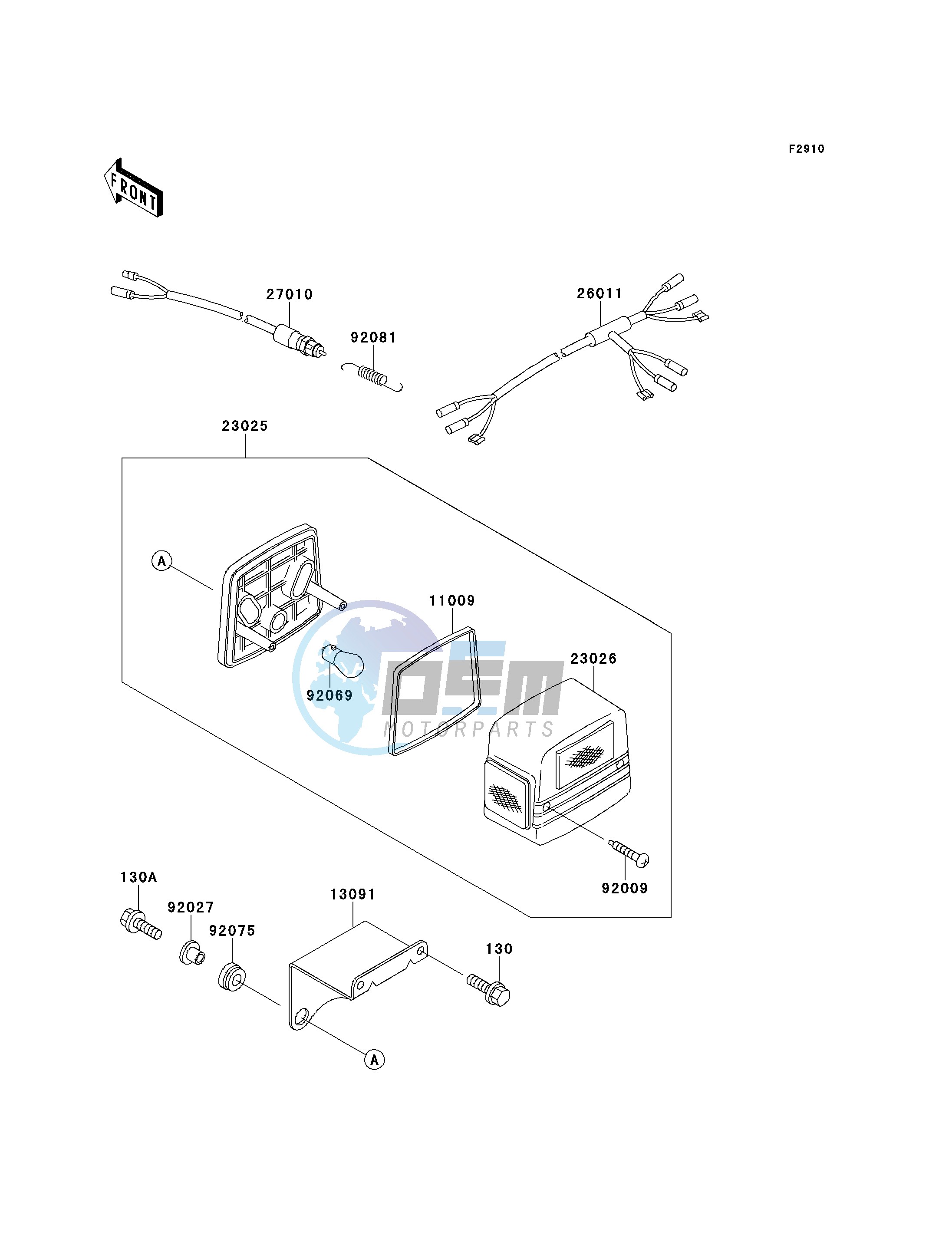 ACCESSORY-- TAILLIGHT- -